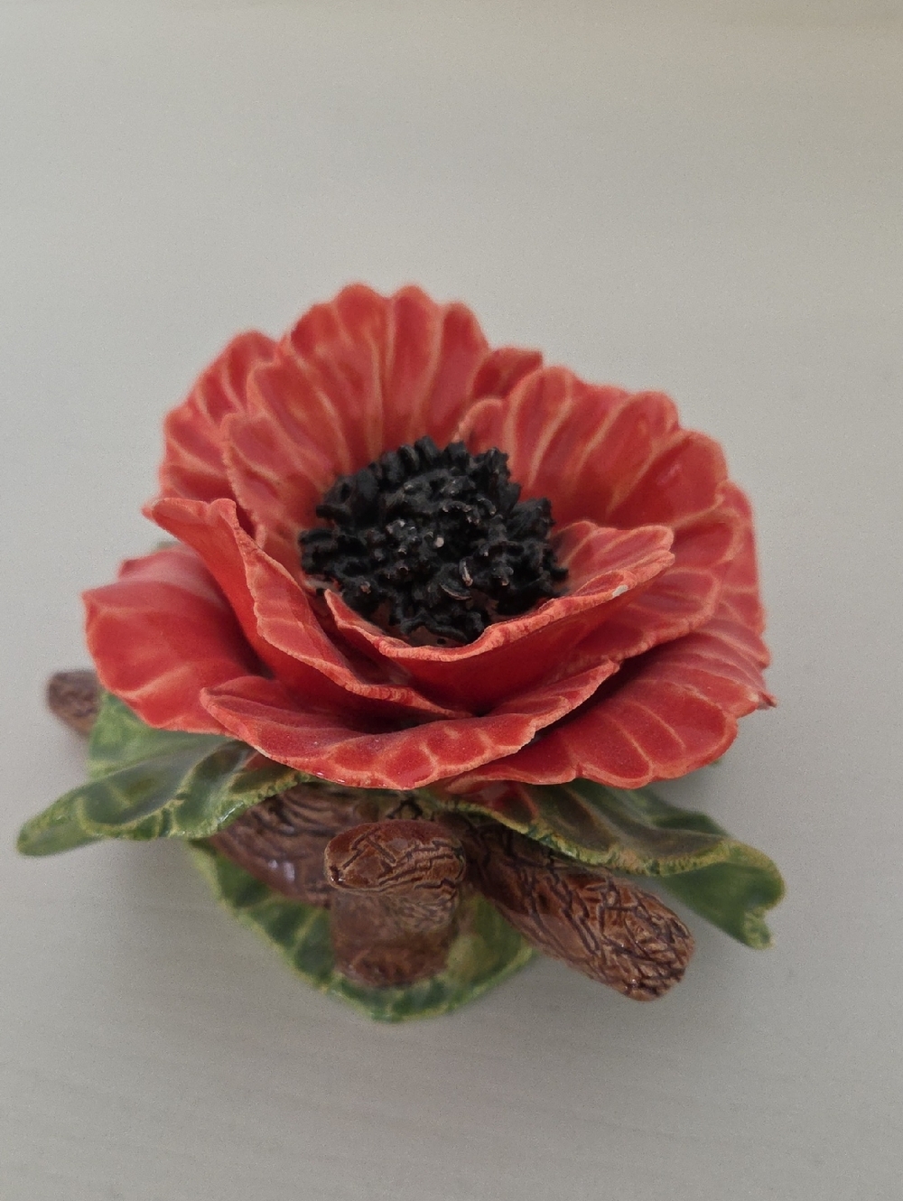Ceramic Flower Sculpture - Picture 5 of 5